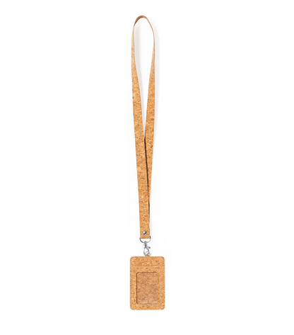 Cork Lanyard with Wheat Straw Buckle