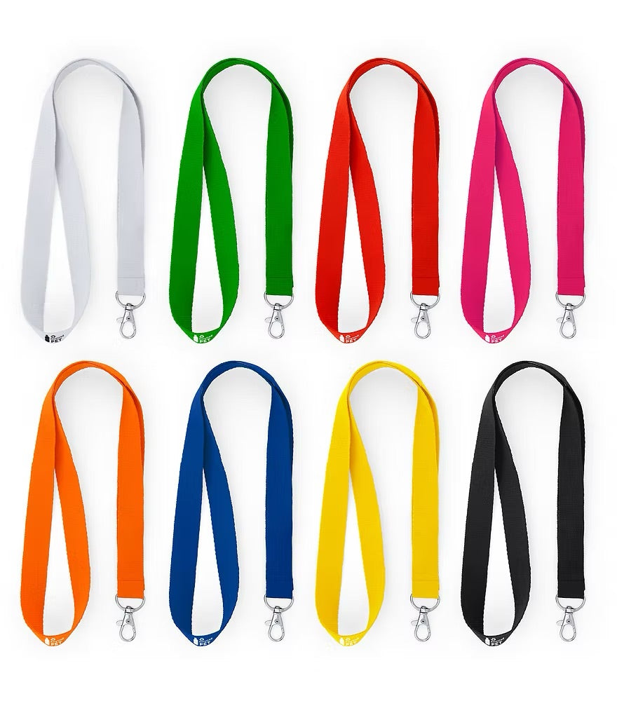 Sustainable Lanyard - Made from recycled plastic bottles RPET