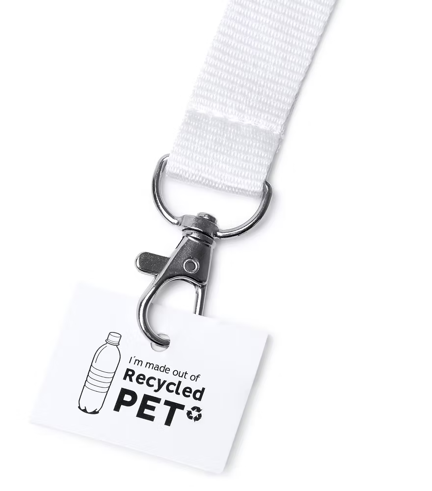 Sustainable Lanyard - Made from recycled plastic bottles RPET