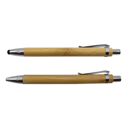 Sustainable Bamboo Pen Set (with Stylus)