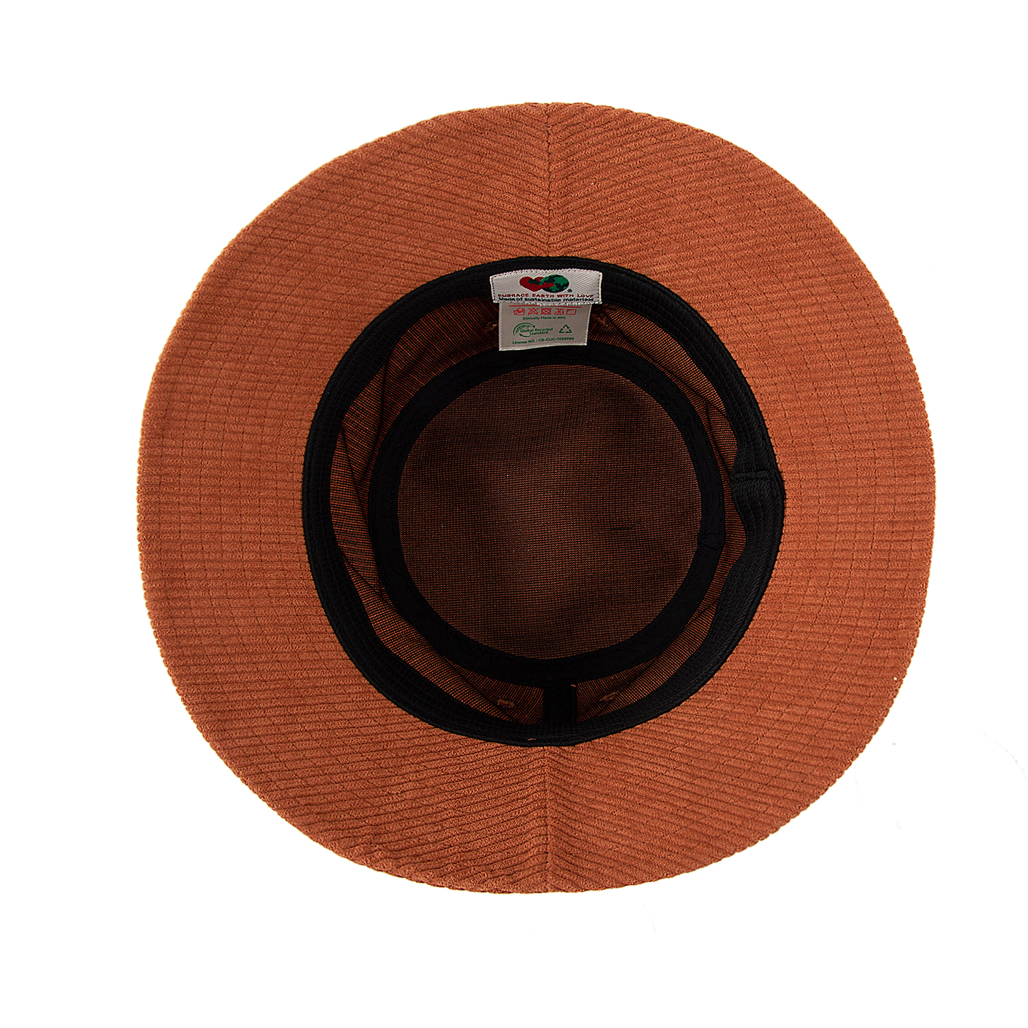 RECYCLED CORDUROY BUCKET HAT
