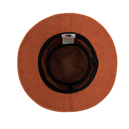 RECYCLED CORDUROY BUCKET HAT