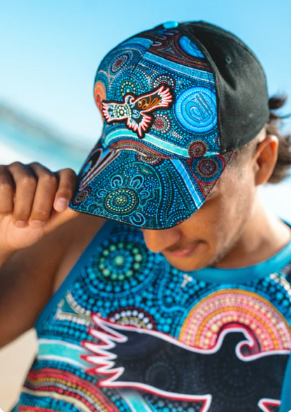 INDIGENOUS Art Cotton Bucket Hat and Caps