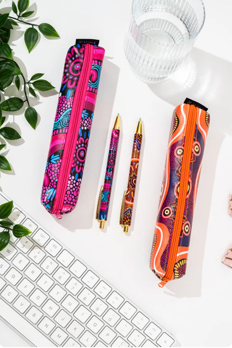 INDIGENOUS Art Notebooks and Pen Set