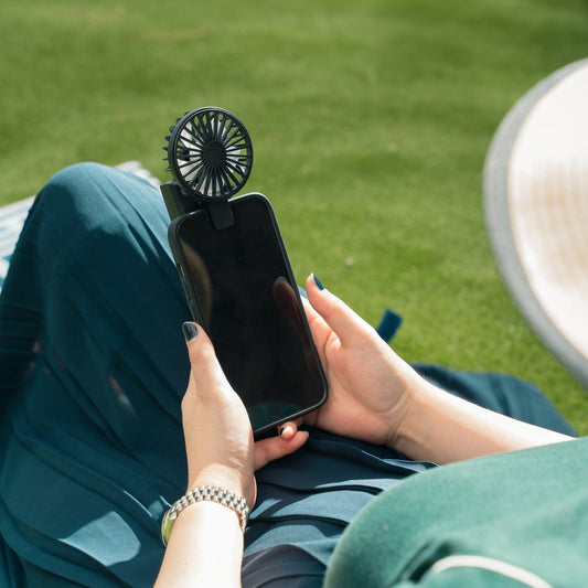 Portable Book Fan